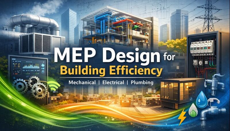 How Mechanical, Electrical and Plumbing MEP Design Improves Efficiency