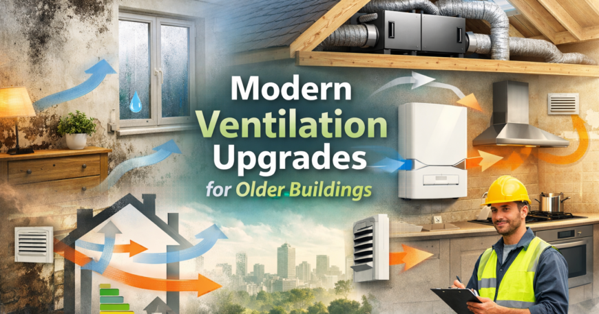 Modern Ventilation Upgrades for Older Buildings