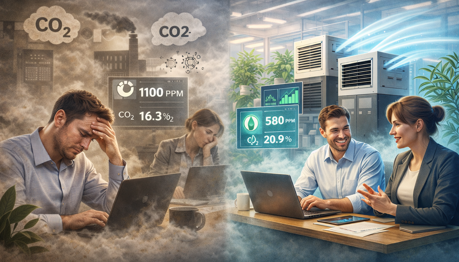 How Poor Indoor Air Quality Affects Health and Productivity