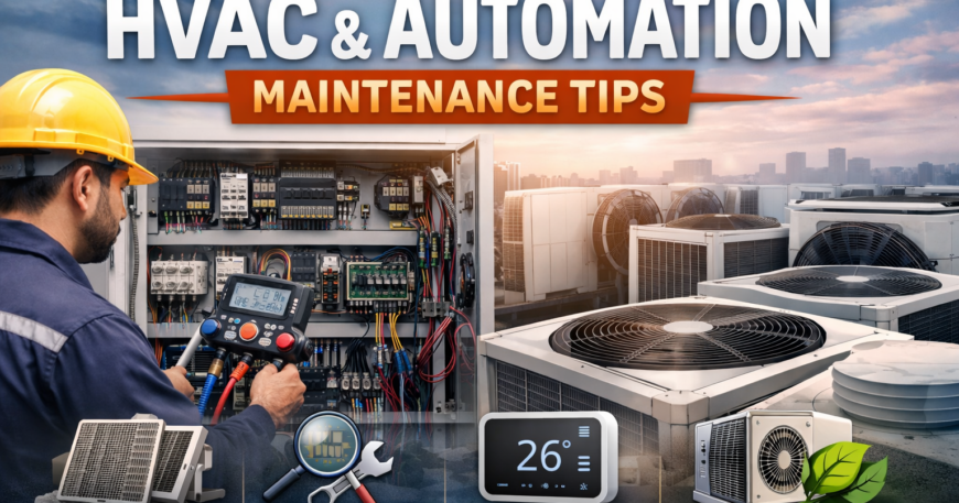 HVAC and Automation Maintenance Tips for Better Performance
