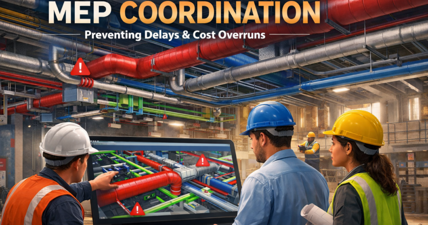 Why Mechanical, Electrical & Plumbing MEP Coordination Prevents Delays