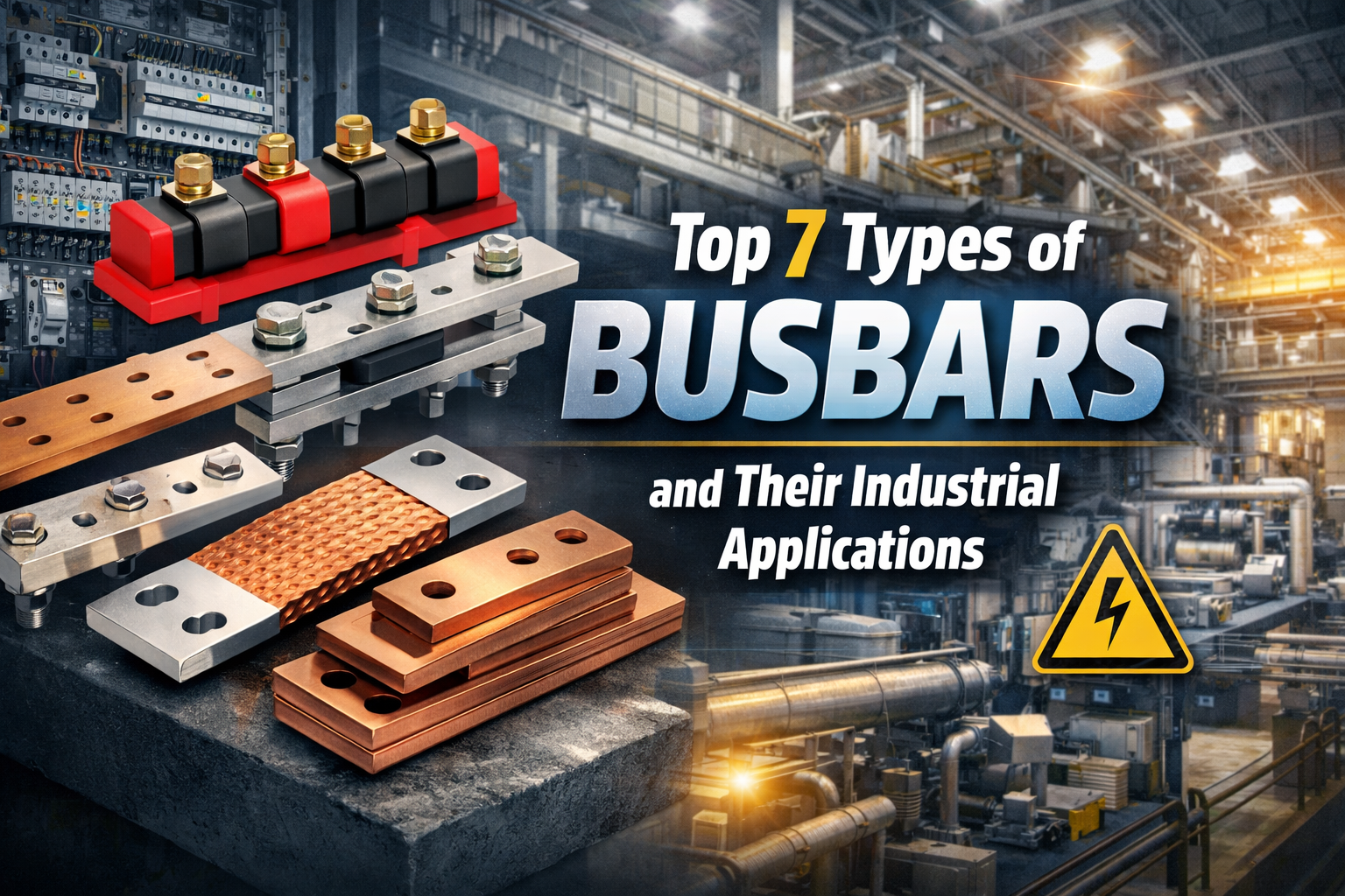 Top 7 Types of Busbars and Their Industrial Applications