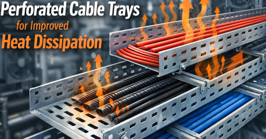 Perforated Cable Trays for Improved Heat Dissipation